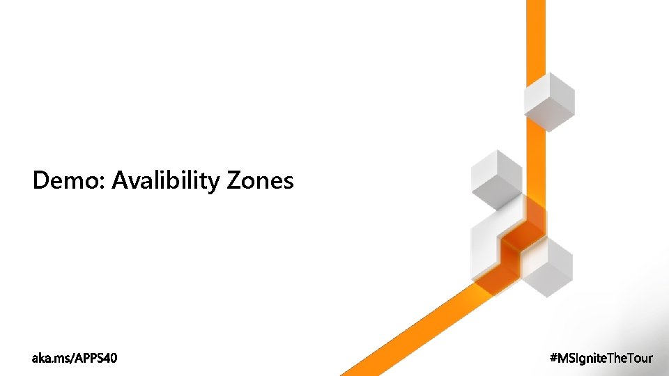 Demo: Avalibility Zones 