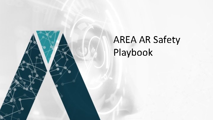 AREA AR Safety Playbook 