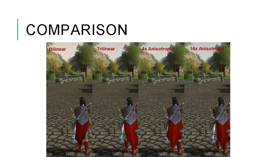 COMPARISON COMPARISON