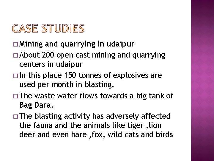 � Mining and quarrying in udaipur � About 200 open cast mining and quarrying