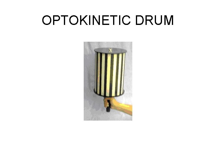 OPTOKINETIC DRUM 