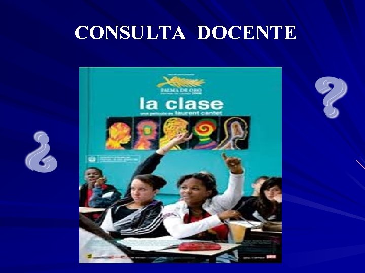 CONSULTA DOCENTE 