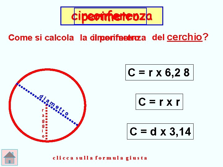 circonferenza perimetro Come si calcola la circonferenza il perimetro del cerchio? C = r