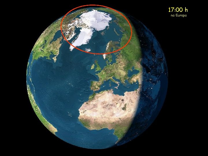 17: 00 h na Europa 