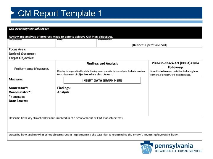 QM Report Template 1 