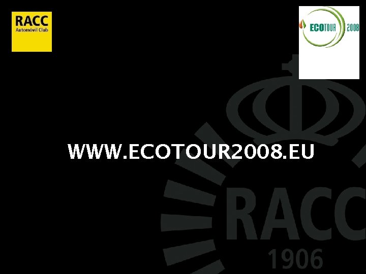 WWW. ECOTOUR 2008. EU Ecotour 2008 