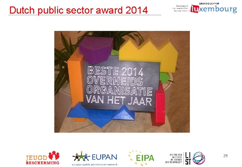 Dutch public sector award 2014 29 