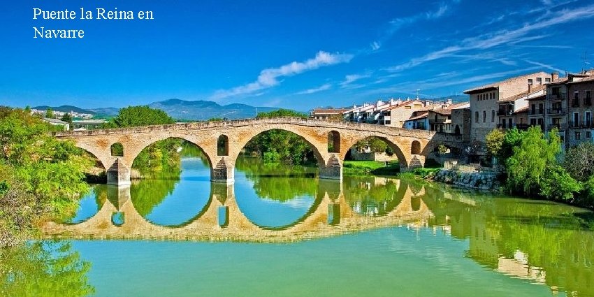 Puente la Reina en Navarre 