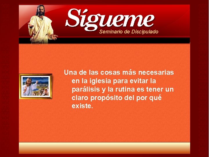 Seminario de Discipulado Una de las cosas más necesarias en la iglesia para evitar Seminario de Discipulado Una de las cosas más necesarias en la iglesia para evitar