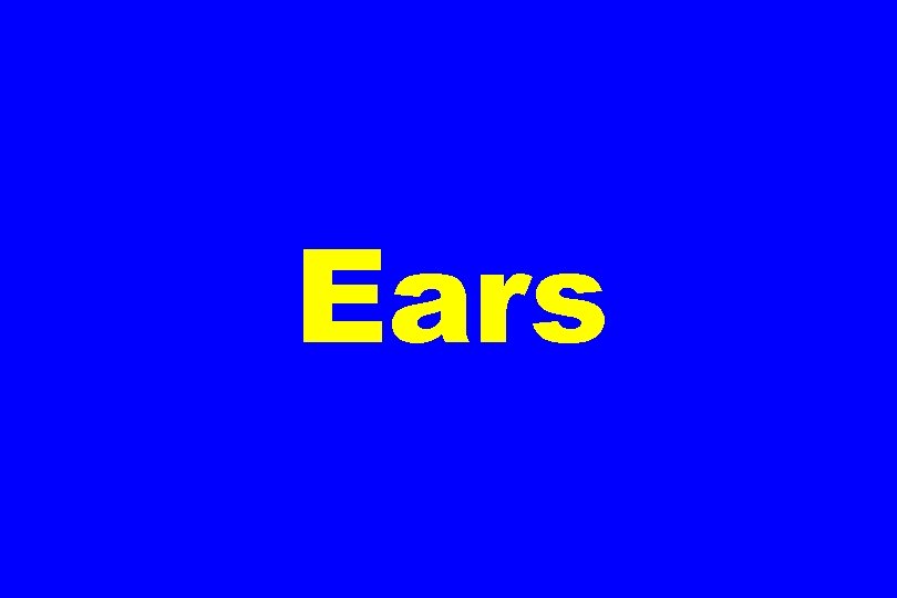 Ears 