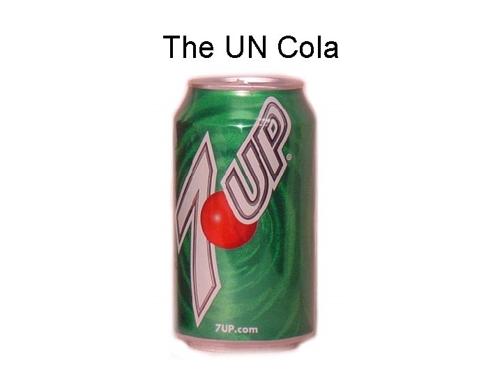 The UN Cola 