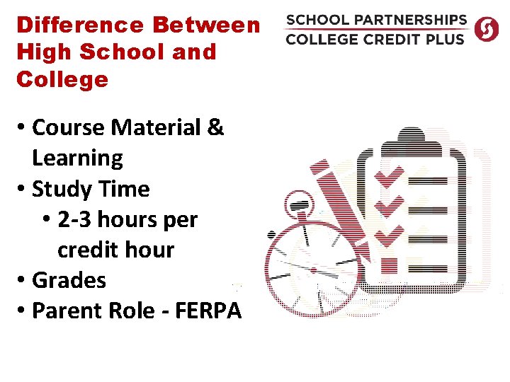 Difference Between High School and College • Course Material & Learning • Study Time Difference Between High School and College • Course Material & Learning • Study Time