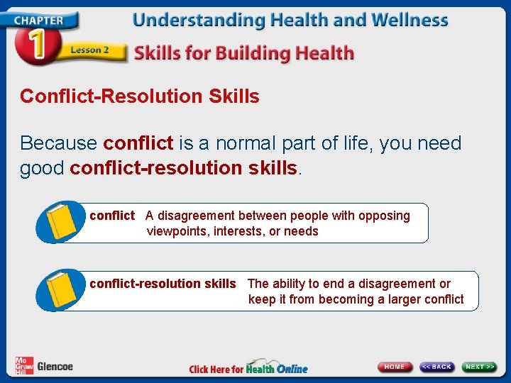 Conflict-Resolution Skills Because conflict is a normal part of life, you need good conflict-resolution Conflict-Resolution Skills Because conflict is a normal part of life, you need good conflict-resolution