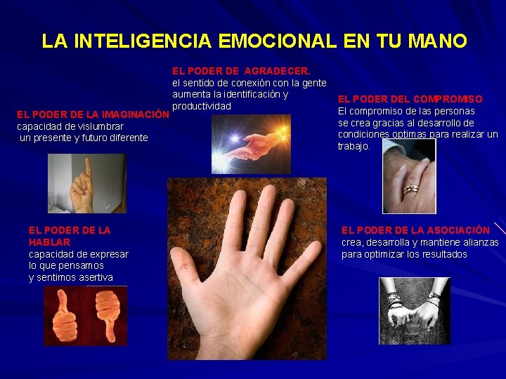 LA INTELIGENCIA EMOCIONAL EN TU MANO EL PODER DE LA IMAGINACIÓN capacidad de vislumbrar LA INTELIGENCIA EMOCIONAL EN TU MANO EL PODER DE LA IMAGINACIÓN capacidad de vislumbrar