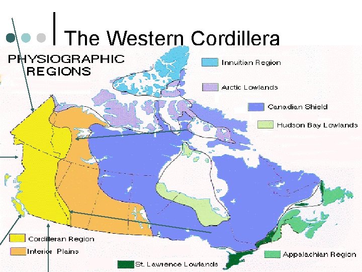 The Western Cordillera The Western Cordillera