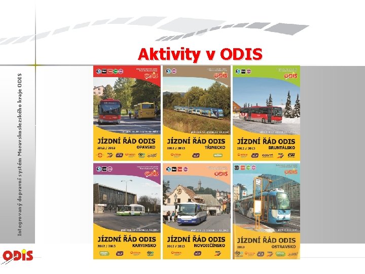 Integrovaný dopravní systém Moravskoslezského kraje ODIS Aktivity v ODIS Žďár nad Sázavou 2013 