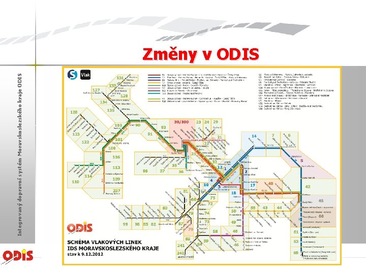 Integrovaný dopravní systém Moravskoslezského kraje ODIS Změny v ODIS Žďár nad Sázavou 2013 