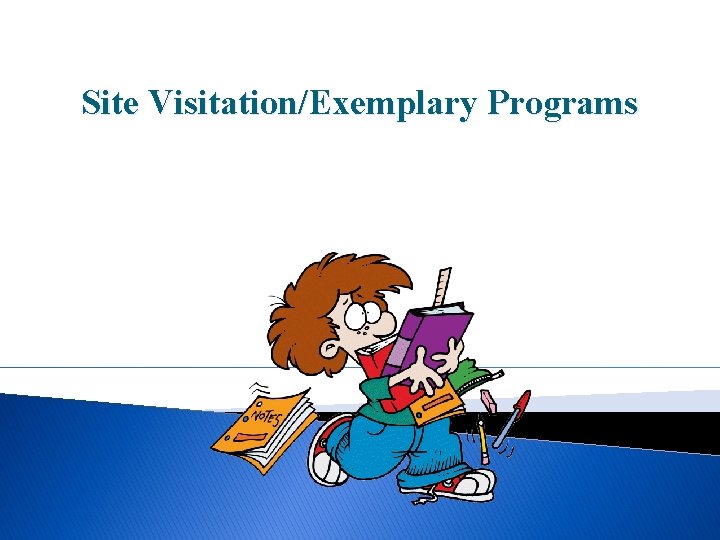 Site Visitation/Exemplary Programs 