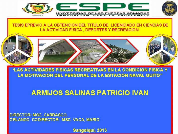 TESIS EPREVIO A LA OBTENCION DEL TITULO DE LICENCIADO EN CIENCIAS DE LA ACTIVIDAD