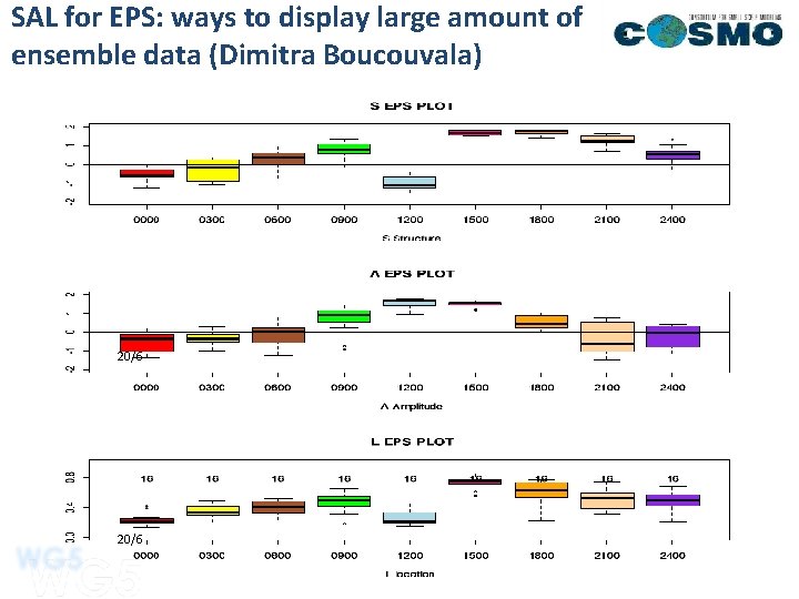 SAL for EPS: ways to display large amount of ensemble data (Dimitra Boucouvala) 20/6 SAL for EPS: ways to display large amount of ensemble data (Dimitra Boucouvala) 20/6