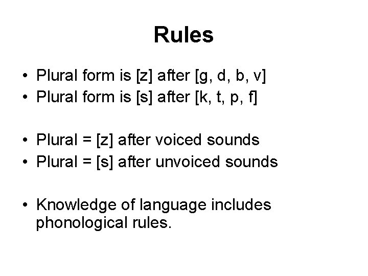 Knowledge Of Language Competence Sound System Phonetics Phonology
