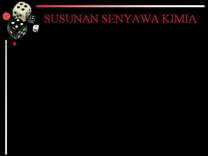 SUSUNAN SENYAWA KIMIA u mol C = gr C = MA. C 70, 58