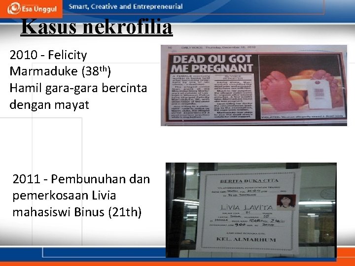 Kasus nekrofilia 2010 - Felicity Marmaduke (38 th) Hamil gara-gara bercinta dengan mayat 2011 Kasus nekrofilia 2010 - Felicity Marmaduke (38 th) Hamil gara-gara bercinta dengan mayat 2011