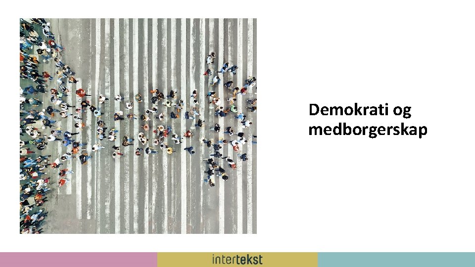 Demokrati og medborgerskap 