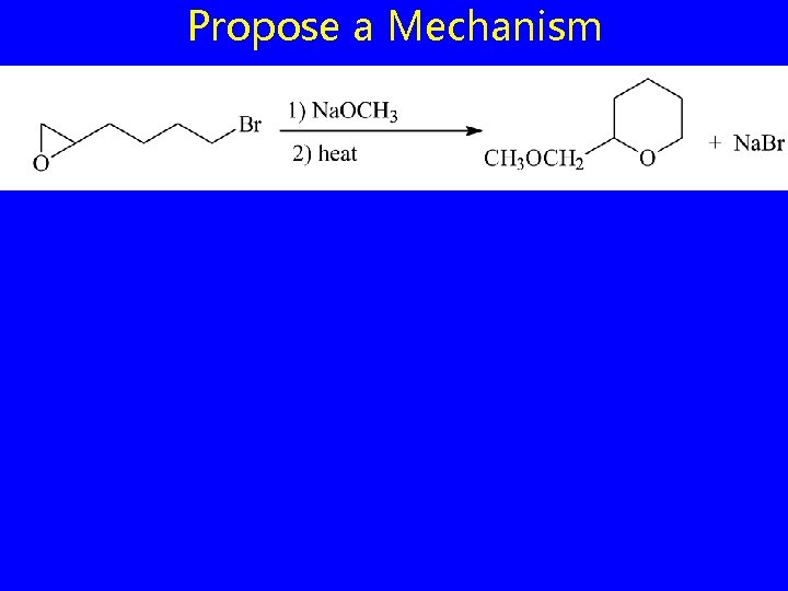 Propose a Mechanism 
