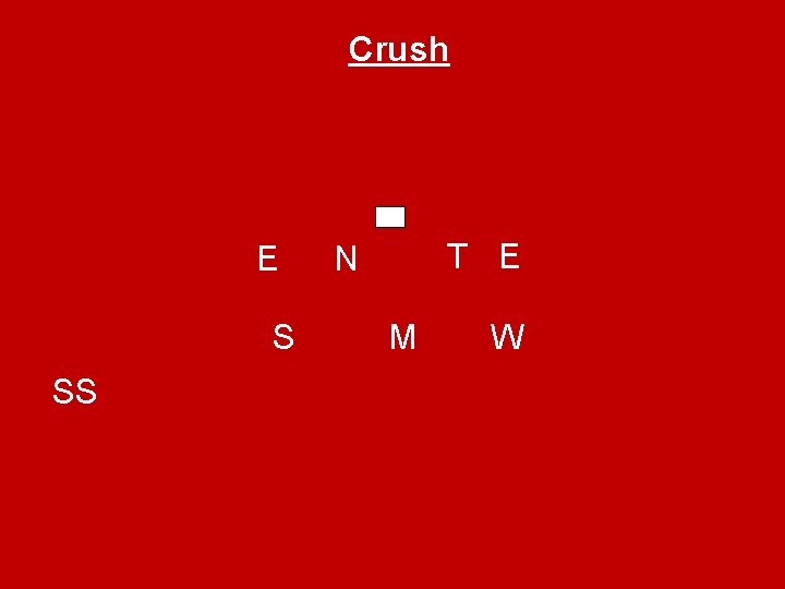Crush E S SS T E N M W 