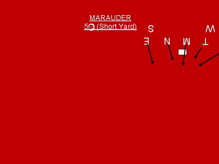 T W M N E S MARAUDER 5 -3 (Short Yard) C 