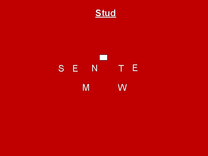Stud N S E M T E W 