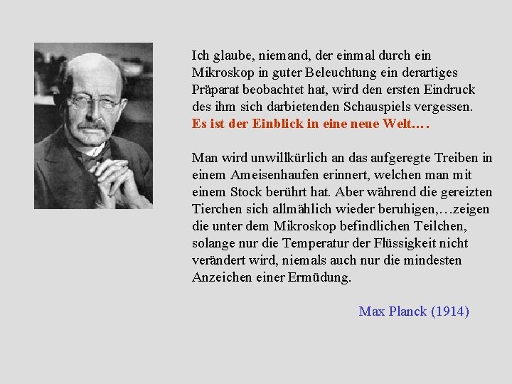 Ich glaube, niemand, der einmal durch ein Mikroskop in guter Beleuchtung ein derartiges Präparat Ich glaube, niemand, der einmal durch ein Mikroskop in guter Beleuchtung ein derartiges Präparat