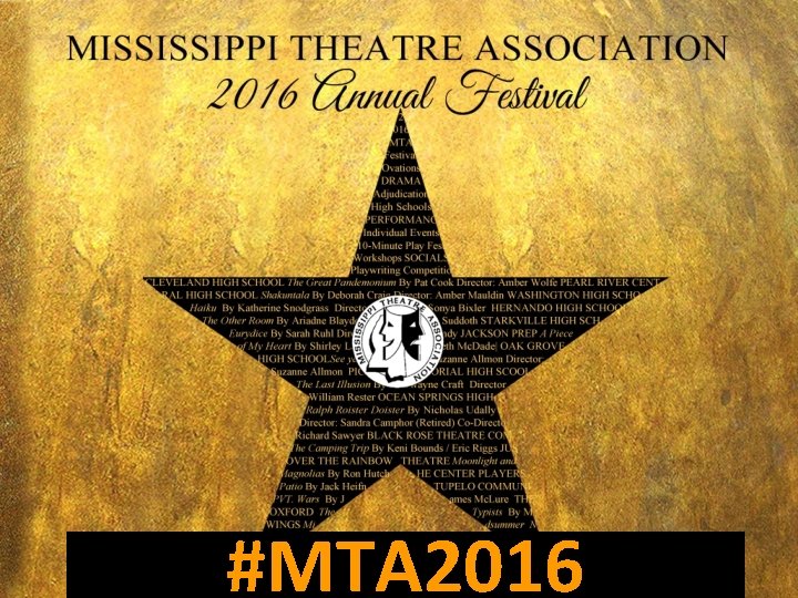 #MTA 2016 