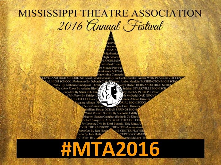 #MTA 2016 