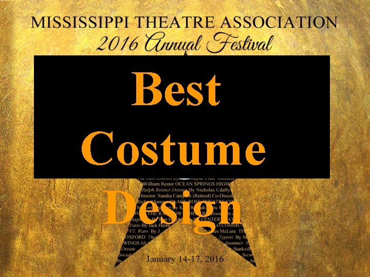 Best Costume Design 