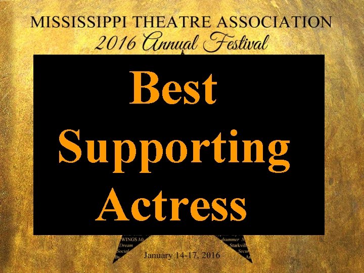 Best Supporting Actress 