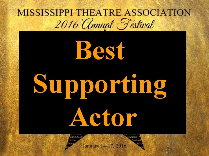 Best Supporting Actor 