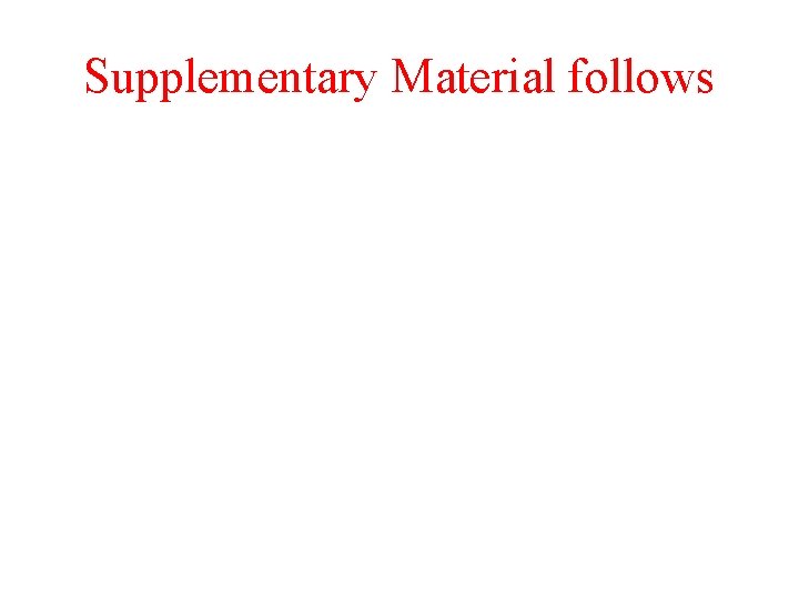 Supplementary Material follows 