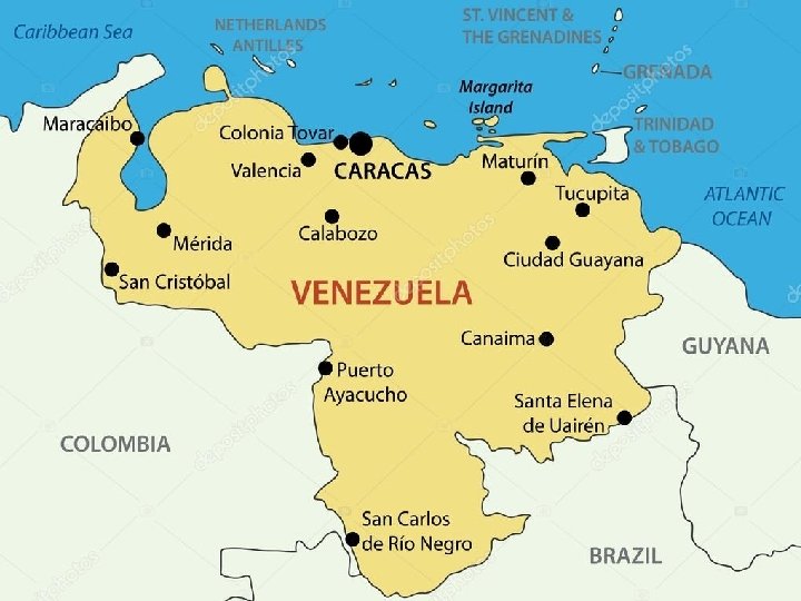  • Mapa da Venezuela 