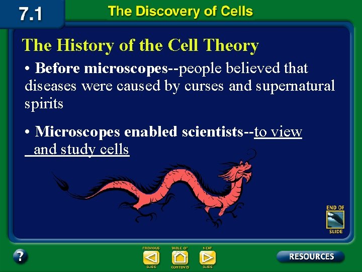 The History of the Cell Theory • Before microscopes--people believed that diseases were caused