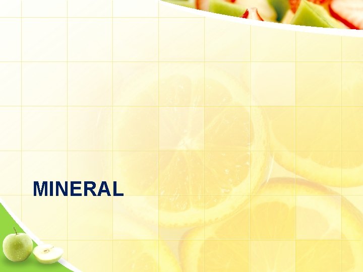 MINERAL 