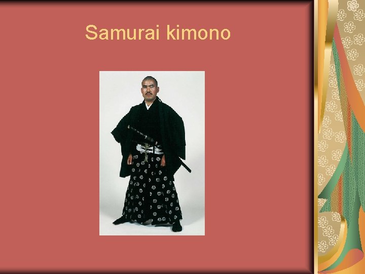 Samurai kimono 