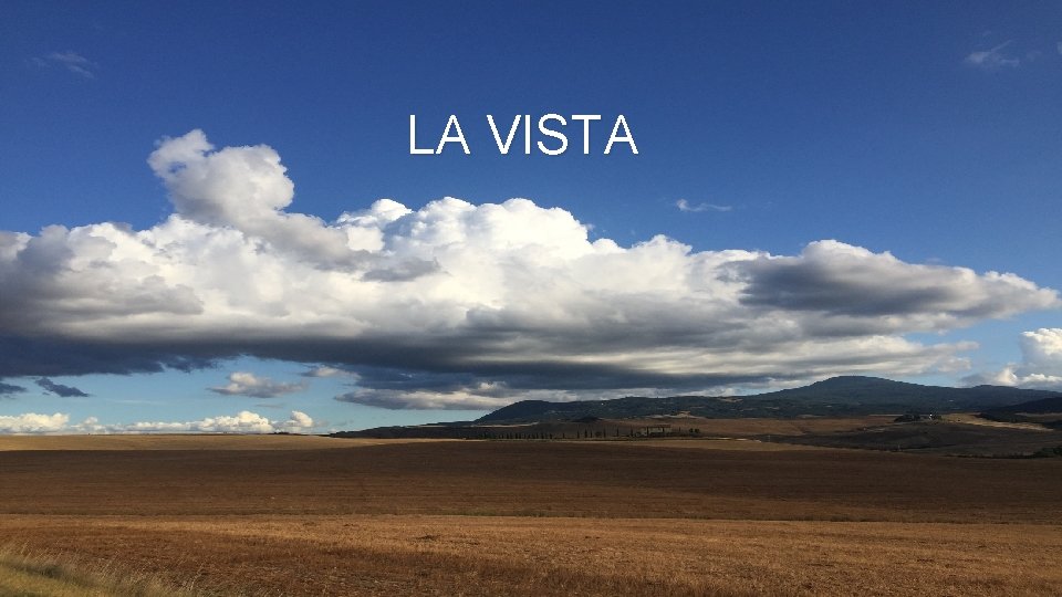 LA VISTA 