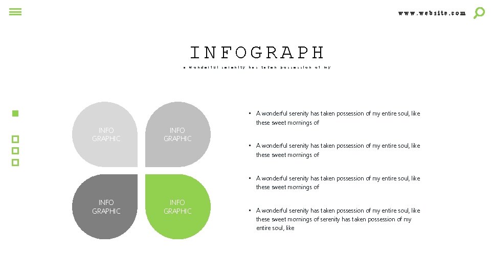 www. website. com INFOGRAPH a INFO GRAPHIC w o n d e r f