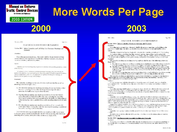 More Words Per Page 2000 2003 