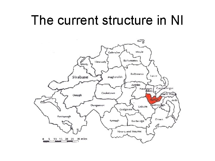 The current structure in NI 