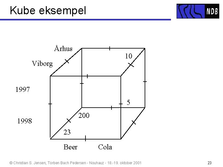Kube eksempel Århus 10 Viborg 1997 5 200 1998 23 Beer Cola © Christian