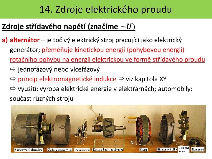 14. Zdroje elektrického proudu 