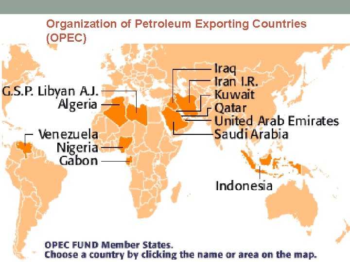 Organization of Petroleum Exporting Countries (OPEC) 